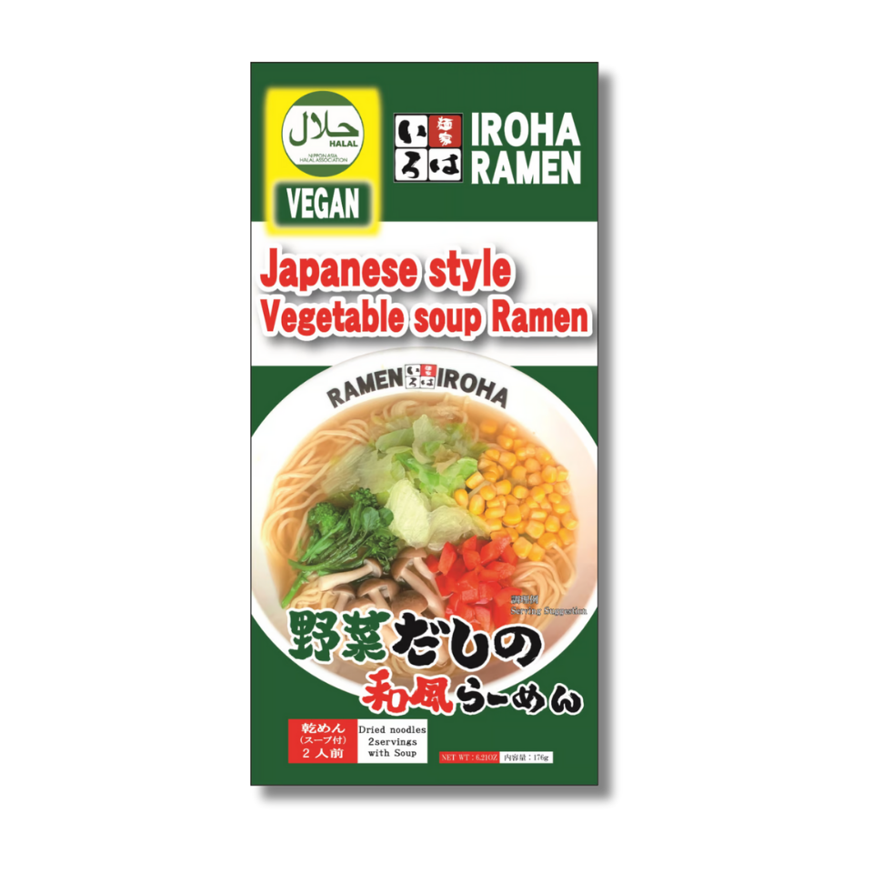 Japanese ramen 2 varieties