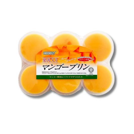 Mango pudding 6pcs