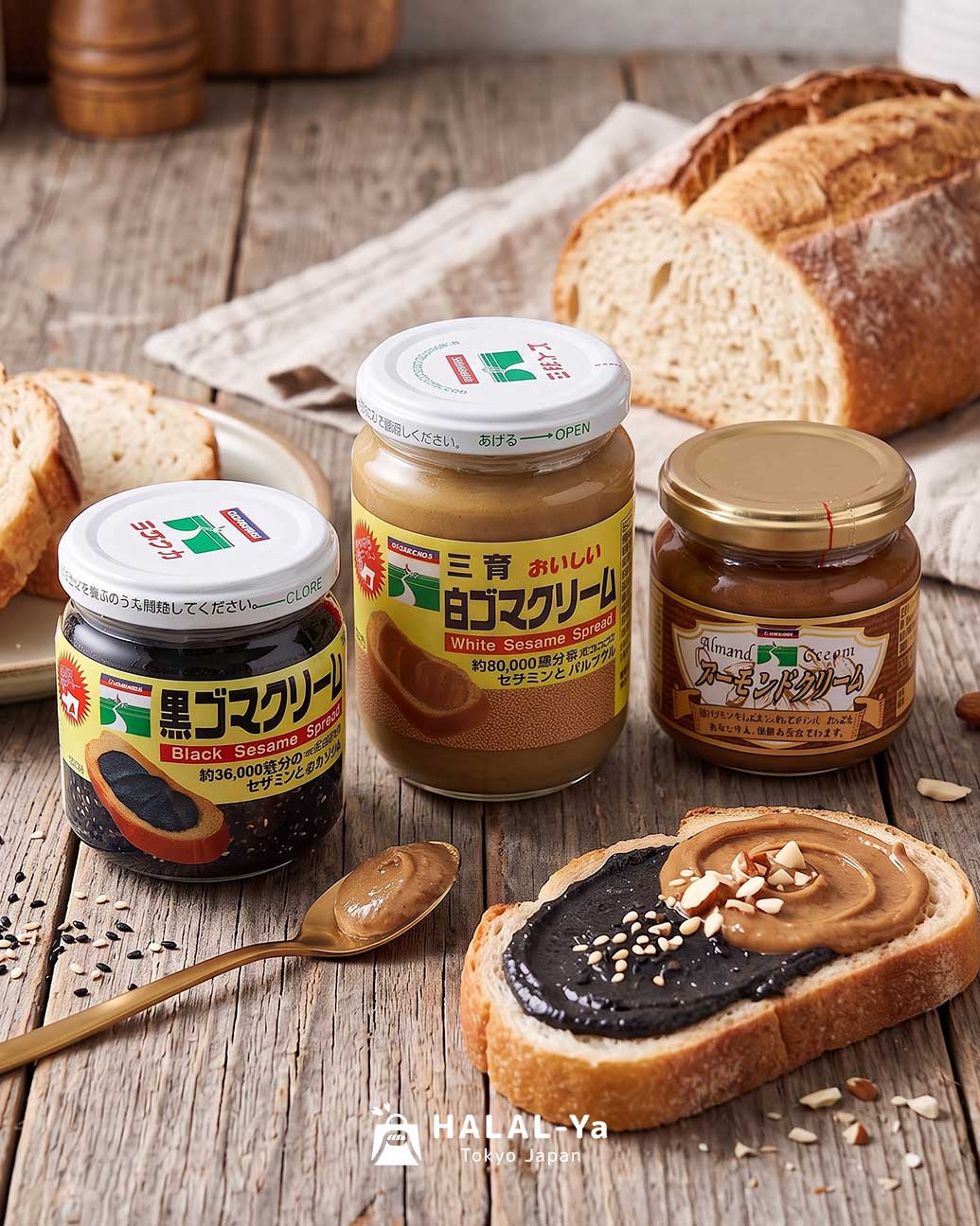 SAN-IKU Black Sesame Spread