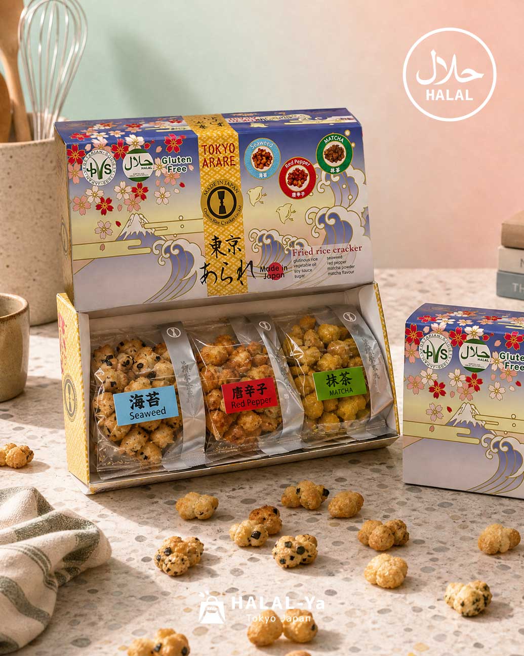 Tokyo Arare Rice Cracker Assorted Set