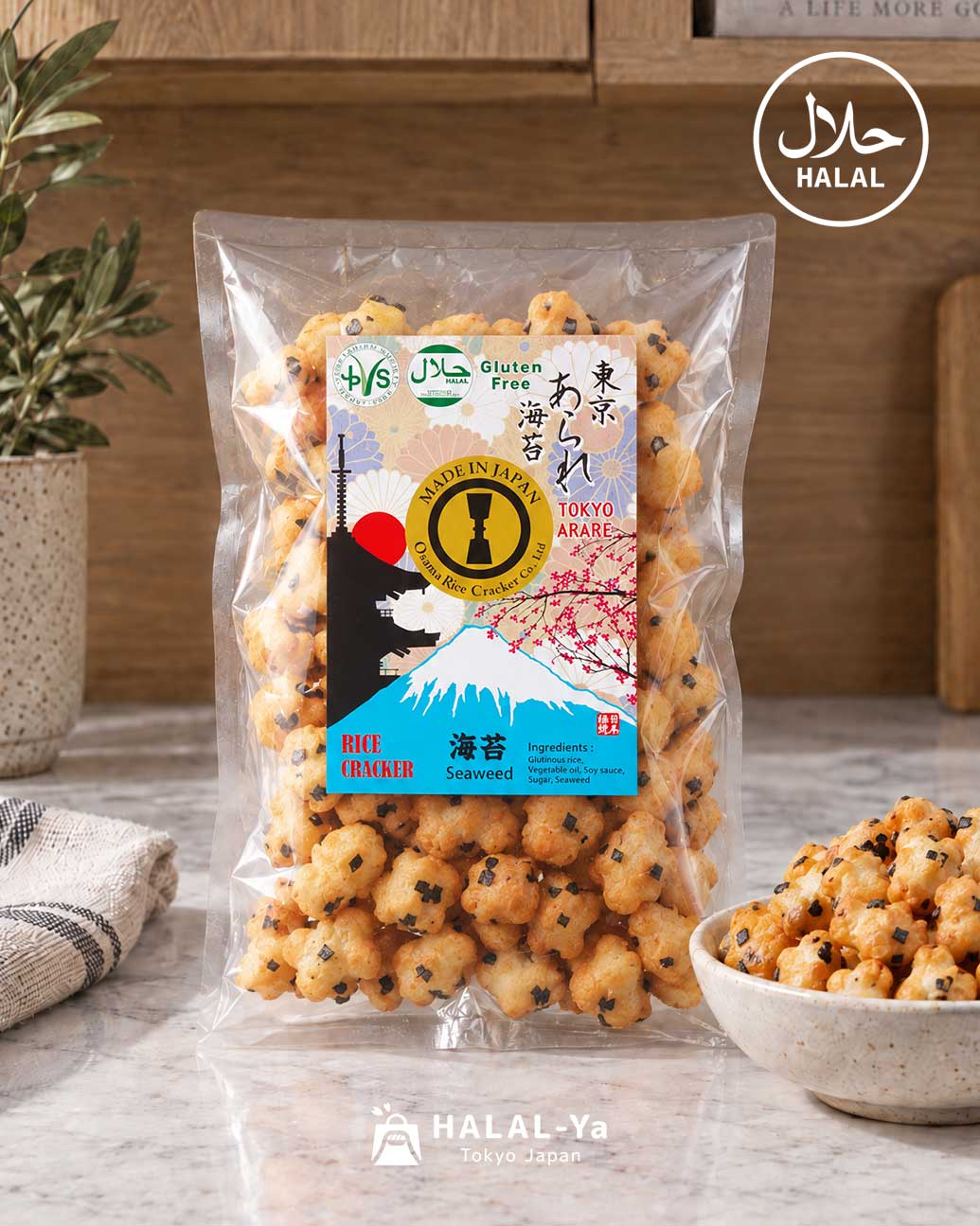 Tokyo Arare Rice Puff Seaweed