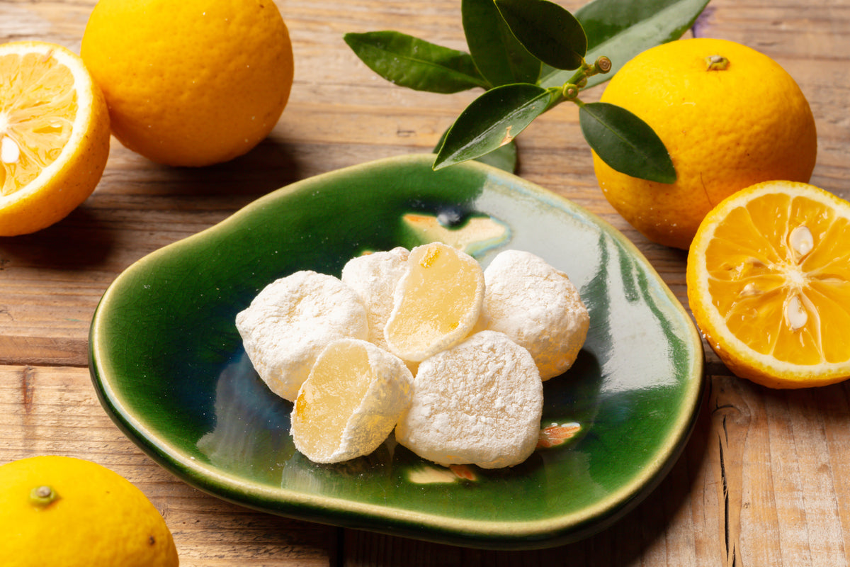 One-bite Mochi -Yuzu citrus-