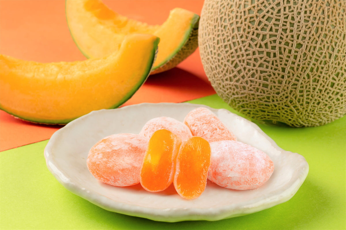 One-bite Mochi -Hokkaido Melon-